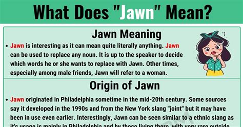 urban dictionary jawn|jawn slang dictionary.